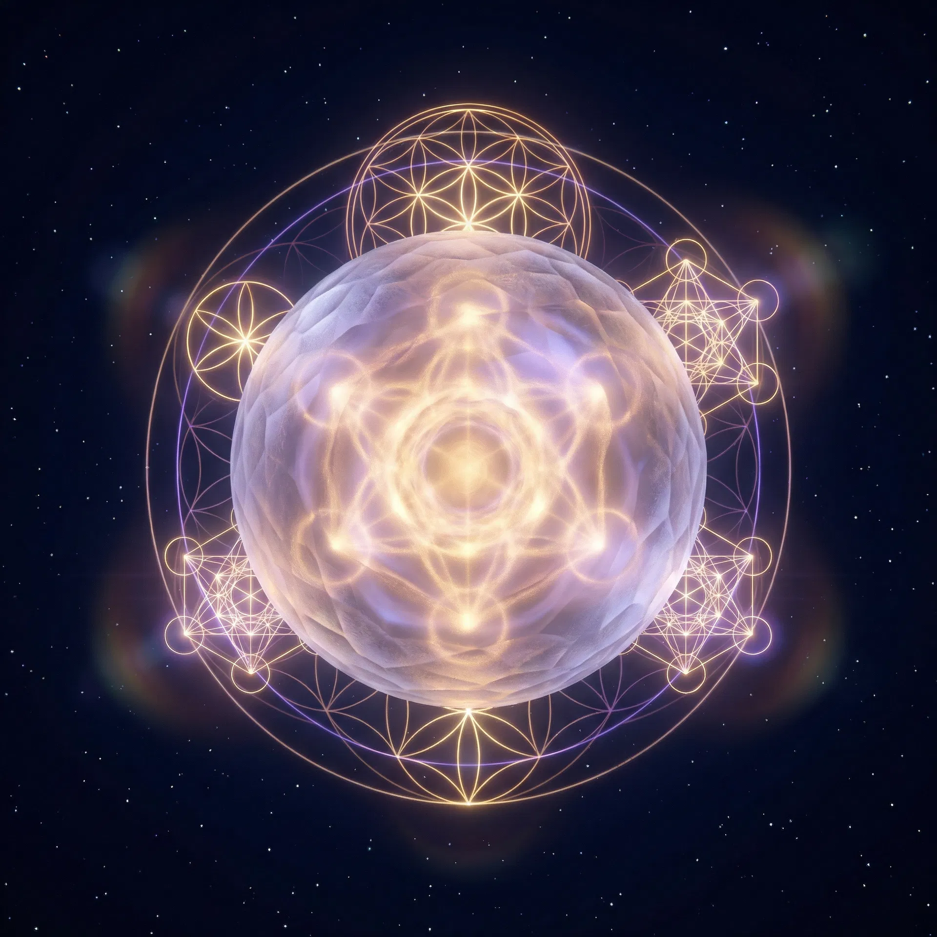 Sacred geometry orb